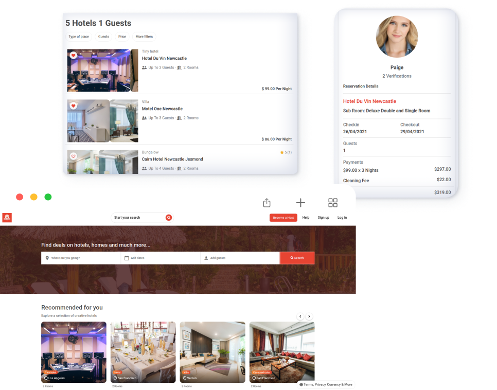 HyraHotels - Hotel Booking Script