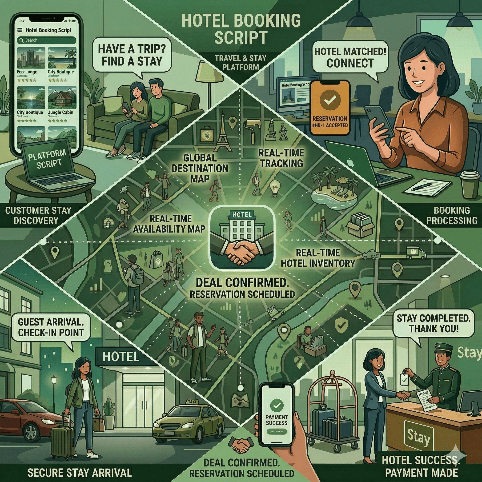 HyraHotels - Hotel Booking Script