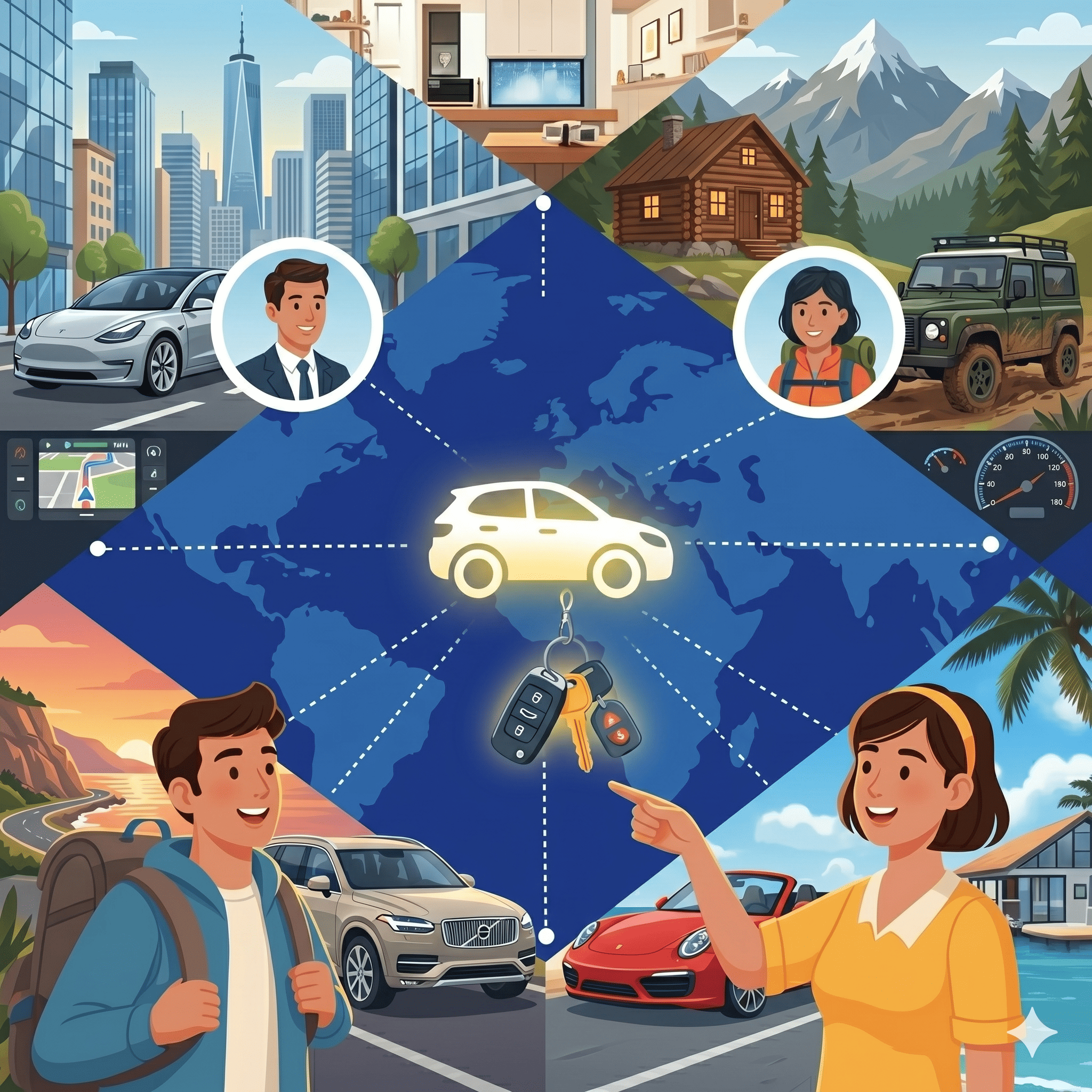 Hyracars - Car Rental Script