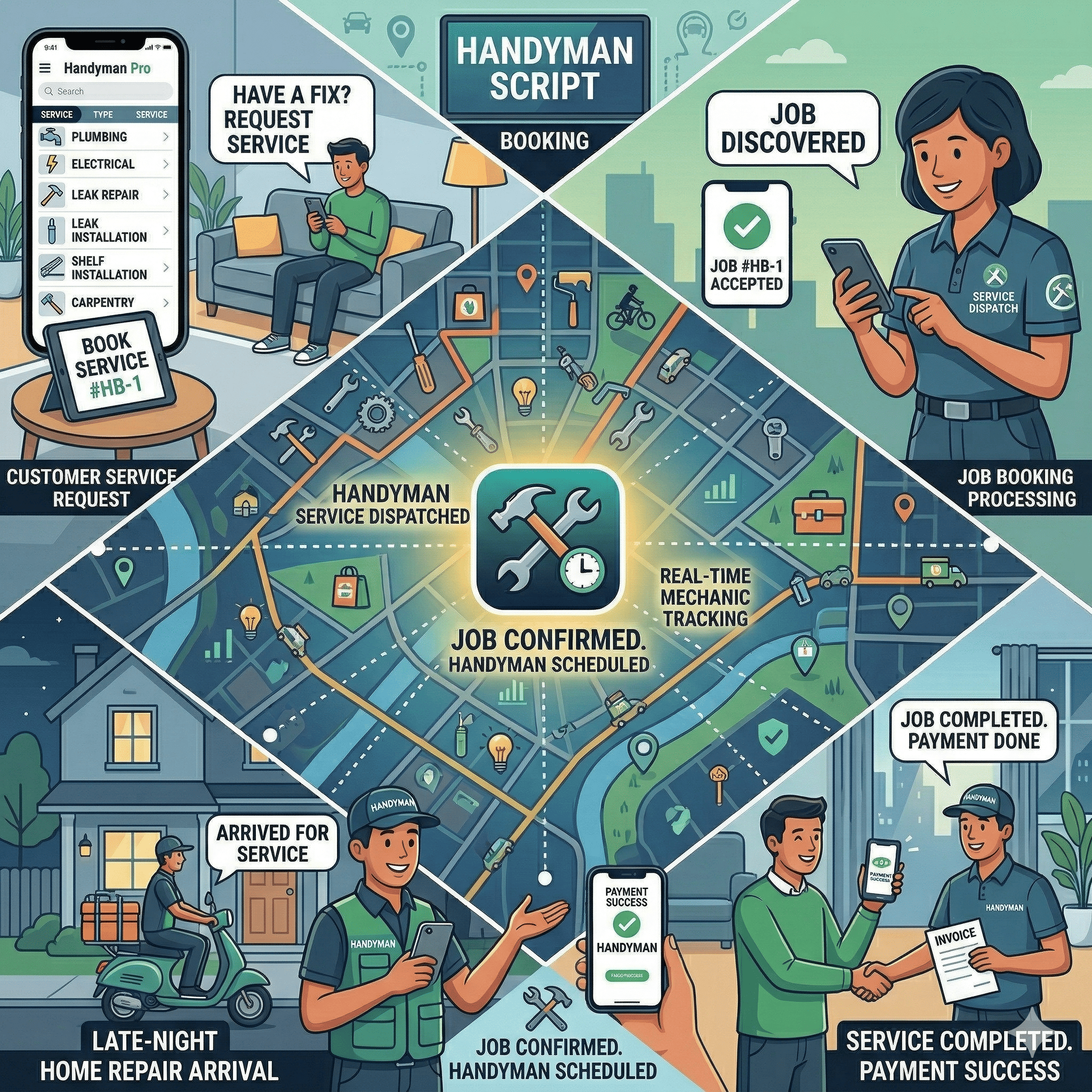 LetzHandy - Handyman Script